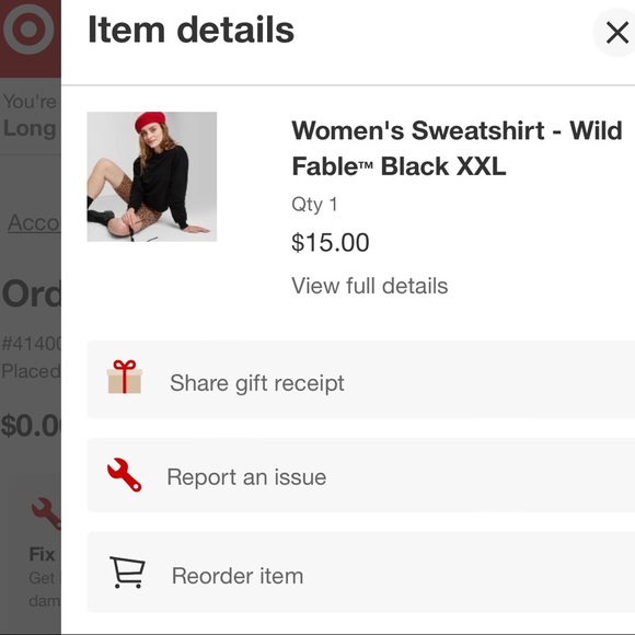 Wild Fable Women’s Sweatshirt - Picture 4 of 4